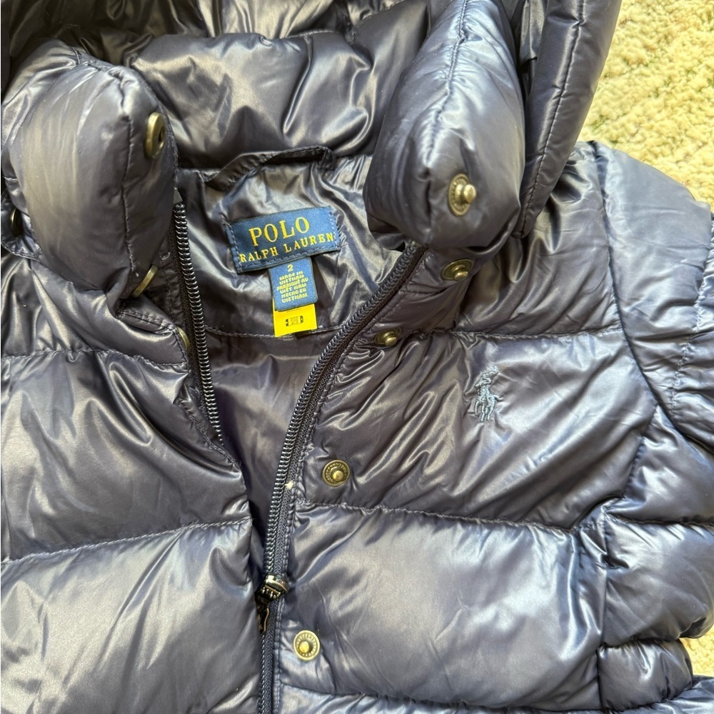 Polo by Ralph Lauren Dark Blue Quilted Jacket - Picture 2 of 14